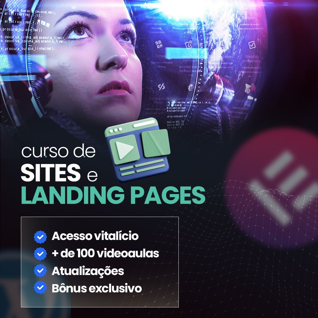 site landing page