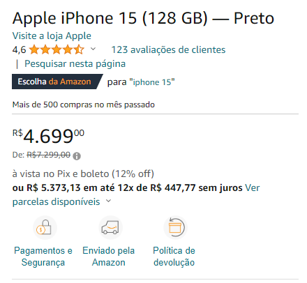 Apple iPhone 15