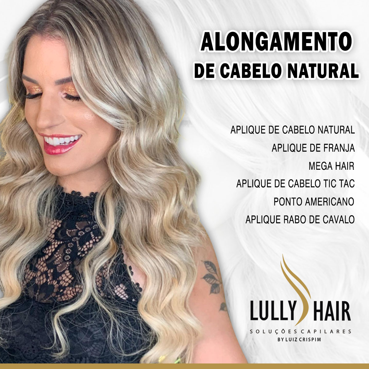 Alongamento de Cabelo