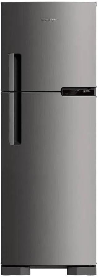 Geladeira Frost Free Brastemp Duplex 375L Cor Inox