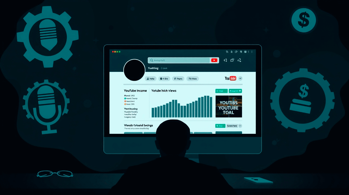 Ganhe Dinheiro no YouTube com Canais Dark em 2025: Passo a Passo para Começar de Graça