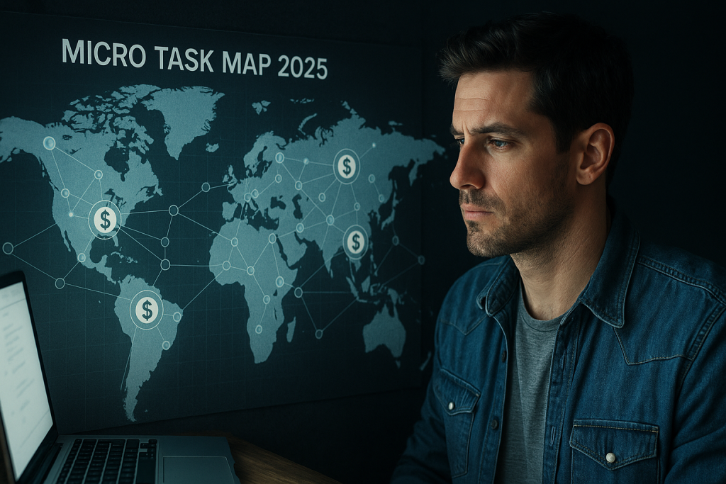 EXCLUSIVO: O Mapa das Micro Tarefas 2025 — As Plataformas Secretas que Pagam em Dólar