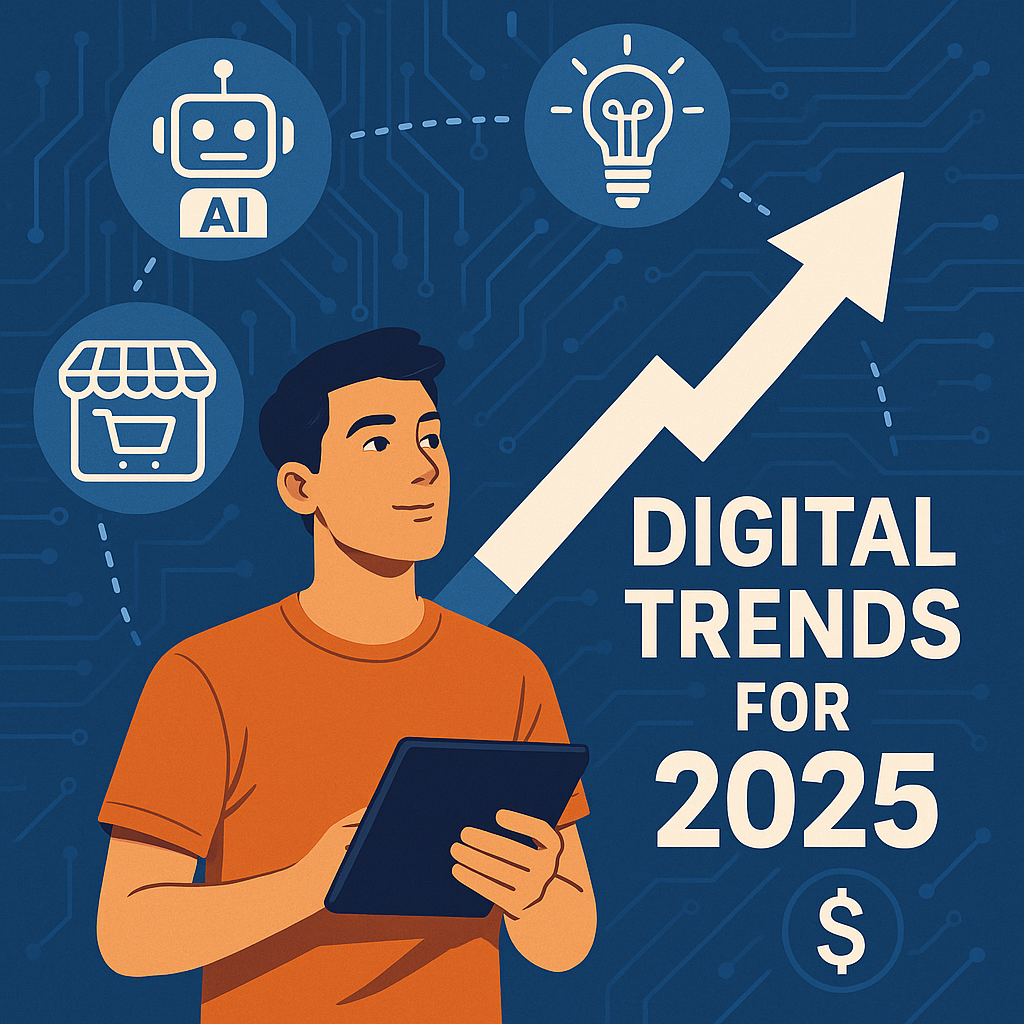 Negócios Digitais em Alta: Descubra as Tendências Mais Lucrativas para 2025