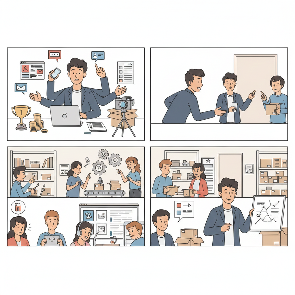 De Máquina de Vendas a um Negócio de Verdade